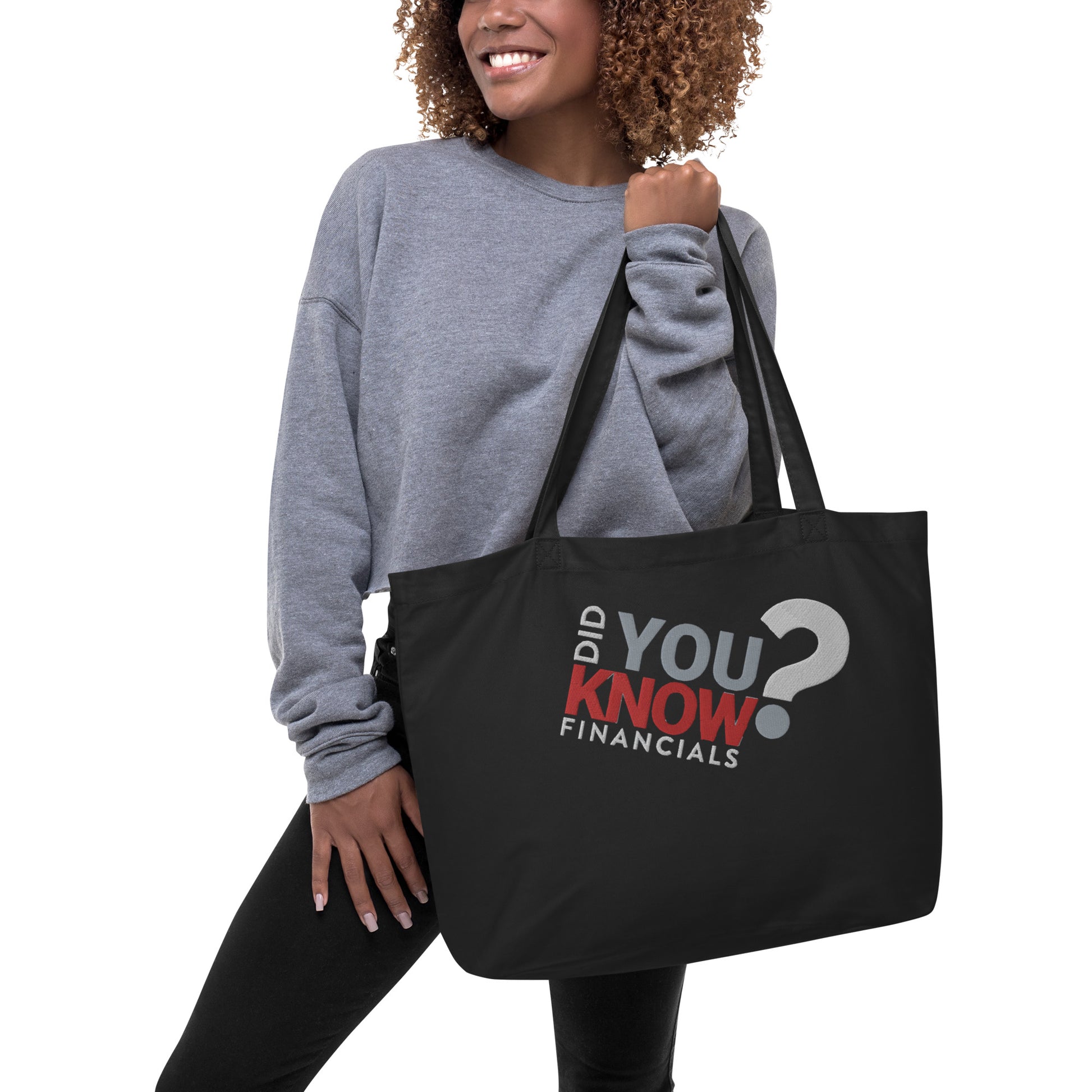 Large DYKF Tote Bag