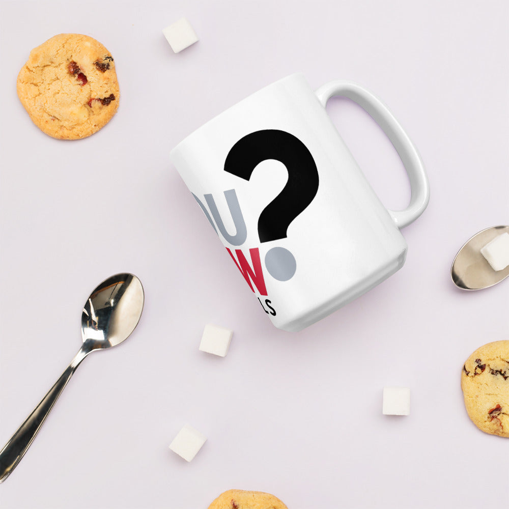 White DYKF Mug