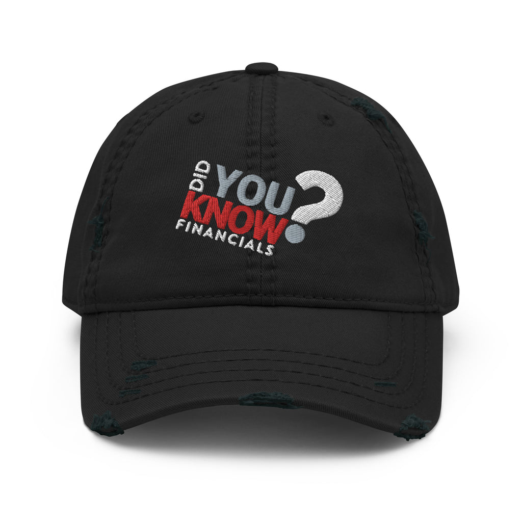 Distressed DYKF Dad Hat
